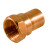 Fitting Copper Female Adapter 1/2 Inch x 3/4 Inch Copper To Female