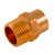 Fitting Copper Male Adapter 1/2 Inch x 3/8 Inch Copper To Male