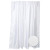 Fabric Shower Liner - White