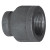 Fitting Black Iron Reducer Coupling 3/4 Inch x 1/2 Inch