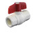 Ball Valve 1-1/4 Inch PVC Threaded Schedule 40