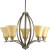 Joy Collection Antique Bronze 5-light Chandelier