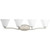 Bravo Collection Brushed Nickel 4-light Vanity Fixture