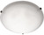 2 Light Flush Mount Oil Rubbed Bronze Finish Marble Glass