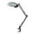 1 Light Magnifying Lamp Black Finish