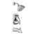 Zarina 1 Handle Posi-Temp Tub/Shower Faucet - Chrome Finish