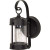 1-Light 11 Inch Wall Lantern Piper Lantern with Clear Seed Glass finished in Textured Black