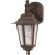 Cornerstone - 1-Light - 13 Inch - Wall Lantern - Arm Downwith Clear Seed Glass finished in Old Bronze