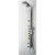 Geona Stainless Steel (Brushed Silver) Thermostatic Shower Massage Panel