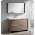 Allier 48 Inch Gray Oak Modern Bathroom Vanity With Mirror