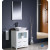 Torino 24 Inch White Modern Bathroom Vanity With Vessel Sink