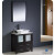 Torino 30 Inch Espresso Modern Bathroom Vanity With Vessel Sink