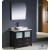 Torino 36 Inch Espresso Modern Bathroom Vanity With Vessel Sink