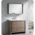 Allier 40 Inch Gray Oak Modern Bathroom Vanity With Mirror