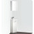 Coda 14 Inch White Modern Corner Bathroom Vanity With Optional Medicine Cabinet