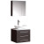 Modella Espresso Modern Bathroom Vanity With Medicine Cabinet