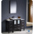 Torino 48 Inch Espresso Modern Bathroom Vanity With 2 Side Cabinets And Undermount Sink