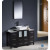 Torino 48 Inch Espresso Modern Bathroom Vanity With 2 Side Cabinets And Vessel Sink