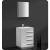 Livello 24 Inch White Modern Bathroom Vanity With Medicine Cabinet