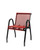 Commercial Food Court Chair- Red