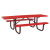 8' Double Sided Extra Heavy Duty Commercial ADA Table- Red