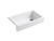 Whitehaven(TM) Self-Trimming(TM) Apron Front Single Basin Sink With Short Apron