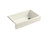 Whitehaven(TM) Self-Trimming(TM) Apron Front Single Basin Sink With Short Apron