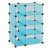 32.5 in. W x 14.75 in. D x 32 in. H Blue Modular Cube Storage System