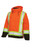 Hi-Vis 5-In-1 System Jacket With Safety Stripes Fluorescent Orange Small