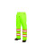 Hi-Vis Rain Pant With Safety Stripes Yellow/Green 2X Large