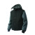 Duck Jacket W/Detach Sleeves/Hood Black 3X Large