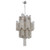 Cadena Collection 12 Light Nickel Pendant