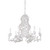 Fantasia Collection 6 Light Clear Chandelier