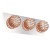 Cosmo Collection 3 Light Chrome & Amber Bathbar