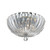 Aurora Collection 2 Light Clear Flushmount