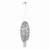 Cameo Collection 2 Light Nickel Pendant