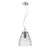 Amero Collection 1 Light Chrome & Clear Pendant