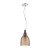 Altima Collection 1 Light Chrome & Amber Pendant