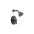 Kingsley 1-Handle Posi-Temp Shower Only with Moenflo XL Eco Performance Showerhead in Wrought Iron