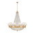 Pietra Collection 18 Light Gold Chandelier