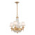 Pietra Collection 4 Light Gold Chandelier