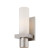 Pillar Collection 1 Light Brushed Nickel Wall Sconce