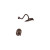 Weymouth Posi-Temp  Eco-Performance Shower Trim Kit in Oil Rubbed Bronze