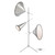Manera Collection 3 Light Aluminum Floor Lamp