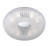 Spectra Collection 8 Light Clear Round Flushmount