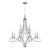 Volte Collection 12 Light Polished Nickel Chandelier