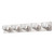 Prism Collection 5 Light Satin Nickel Bathbar