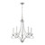 Volte Collection 5 Light Polished Nickel Chandelier