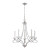 Volte Collection 5 Light Polished Nickel Chandelier