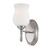 Regency Collection 1 Light Satin Nickel Wall Sconce